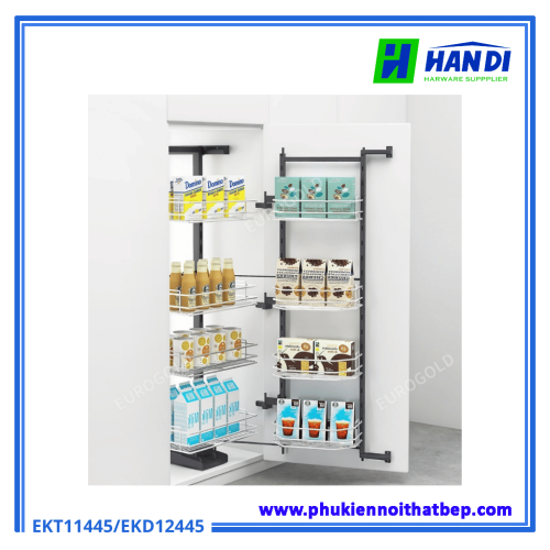 Tủ kho nan 4 tầng cánh mở Eurogold EKD12445, EKT11445 