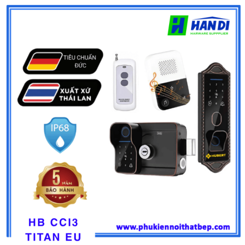 Khóa Cửa Cổng HUBERT HB CCI3 EU