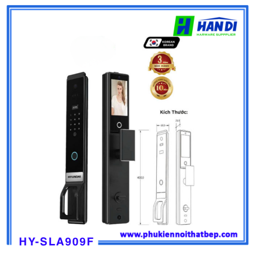 Khoá điện Tử Cửa Gỗ Hyundai HY-SLA909F