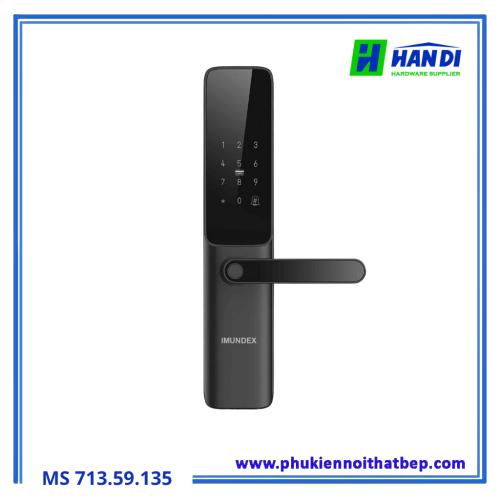 Khóa Vân Tay Imundex 713.59.135 Đen - App Smart Lock