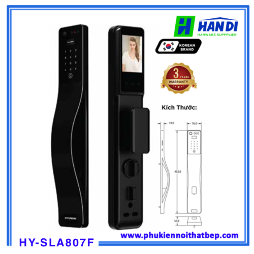 Khóa vân tay Hyundai HY-SLA807F