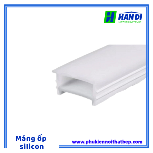 Máng ốp đèn silicol, rãnh 10x10mm