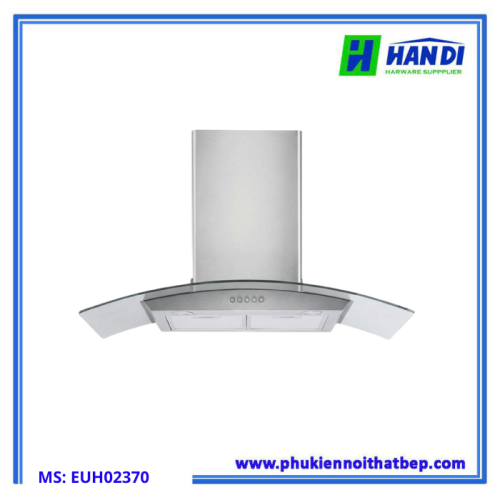 Máy hút mùi kính cong trắng EUH02370-Eurogold