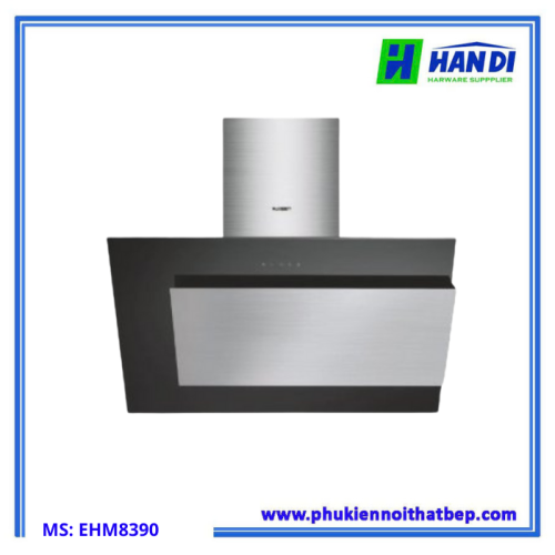 Máy hút mùi kính vát mặt kính đen EHM8390-Eurogold