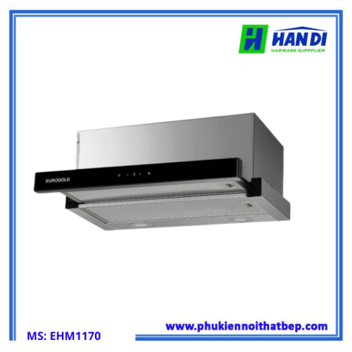 Máy hút mùi mặt kính đen EHM1170-Eurogold