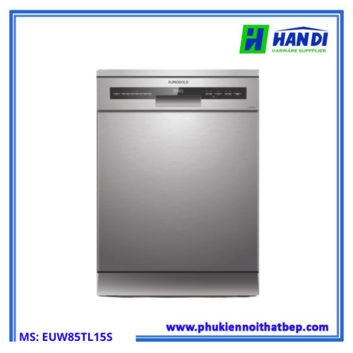 Máy rửa bát độc lập hoặc bán âm tủ EUW85TL15S-Eurogold