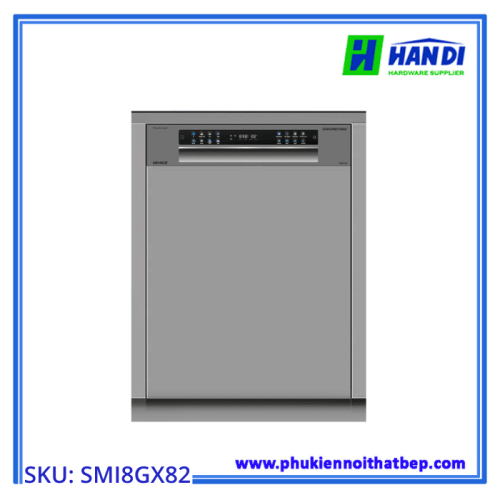 Máy rửa bát bán âm tủ GRANDX SMI8GX82