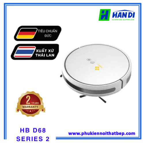 Robot Hút Bụi Lau Nhà HUBERT HB D68 (SERIES 2)