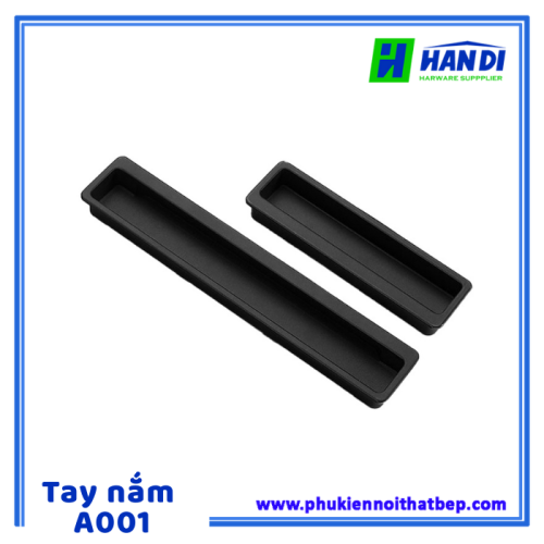 Tay nắm âm tủ cao cấp A001