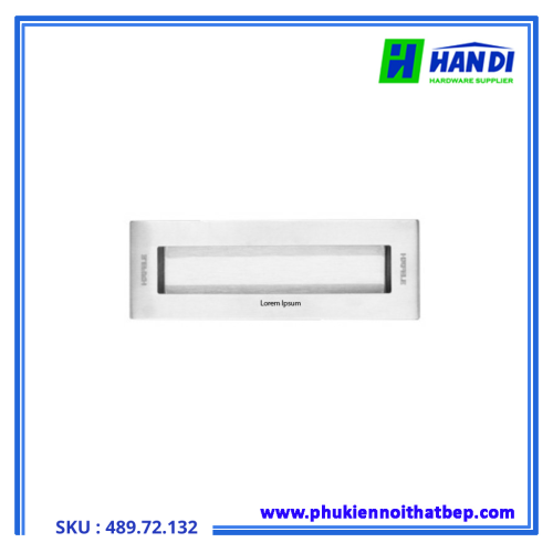 Tay nắm âm DIY cho cửa kéo HAFELE 489.72.132