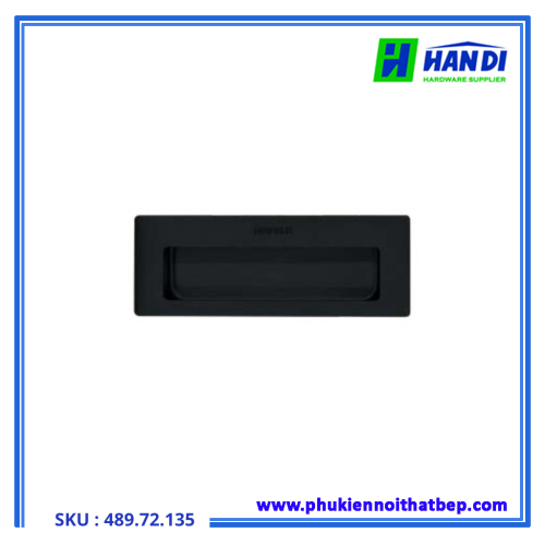 Tay nắm âm DIY cho cửa kéo HAFELE 489.72.135