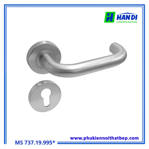 Tay nắm gạt rỗng IMUNDEX-737.19.995 Inox 304