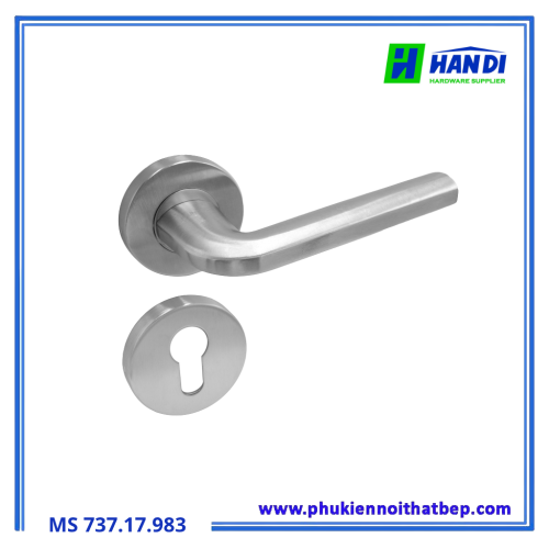 Tay nắm gạt đặc IMUNDEX 737.17.983 Inox 304 cao cấp