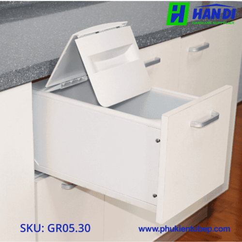 Thùng gạo 10kg, cánh kéo/mở GARIS GR05.30