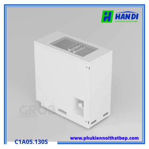 Thùng gạo gắn cánh nhấn hông C1A05.130S