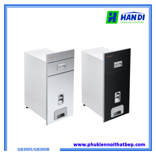 Thùng gạo gương nút nhấn Eurogold GB300S, GB300B