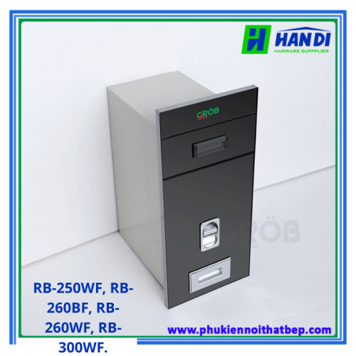 Thùng gạo mặt gương Grob RB