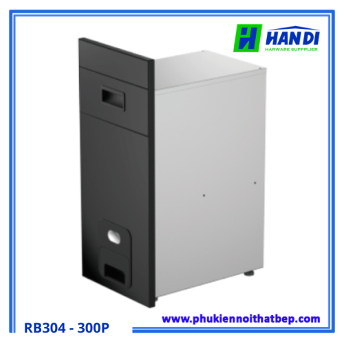 Thùng gạo mặt gương thùng inox 304 RB304 - 300P