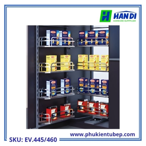 Tủ đồ khô 4 tầng nan dẹt EUPLUS EV.445, EV.460