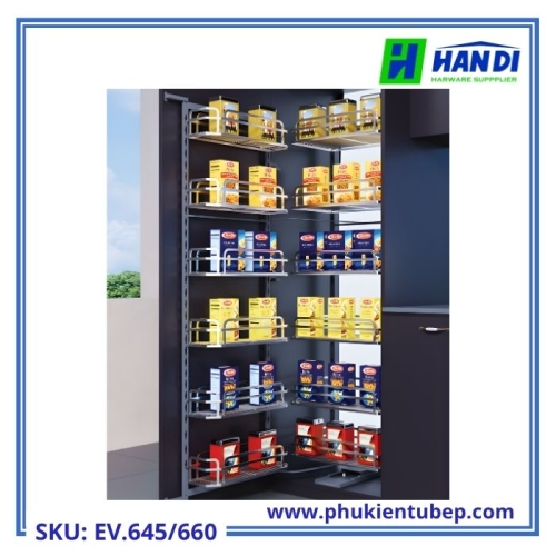 Tủ đồ khô 6 tầng nan dẹt EUPLUS EV.645, EV.660