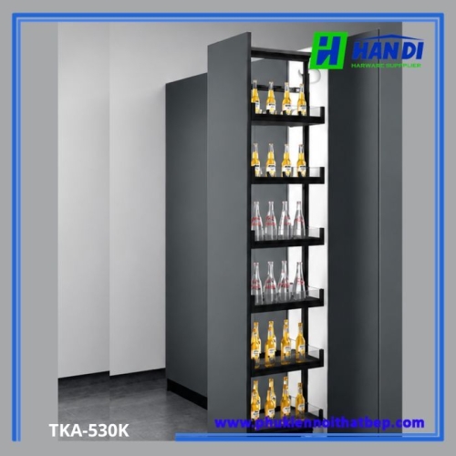 Tủ kho khung nhôm vách kính cánh kéo rút TKA-530K/630K/540K/640K