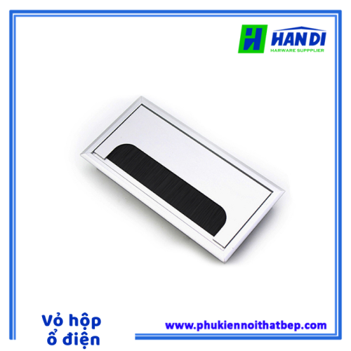 Vỏ hộp ổ điện âm bàn thiết kế gọn gàng