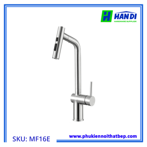 Vòi rửa cao cấp xước mờ GARIS MF16E