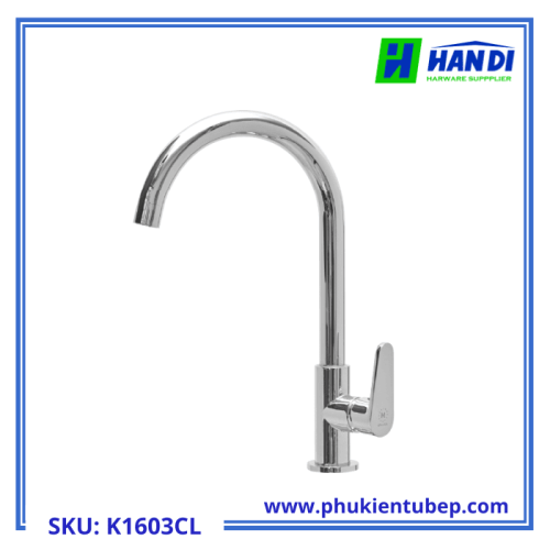 Vòi rửa chén lạnh đồng thau MALLOCA K1603CL