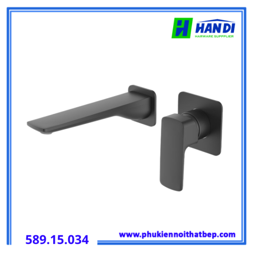 Vòi trộn gắn tường Hafele Kobe 589.15.034